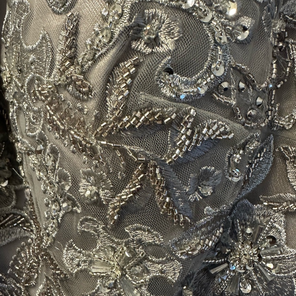 ✔️#66B BNWT MAC DUGGAL LACE ILLUSION SWEETHEART NECK GOWN #11168 - Picture 5 of 12